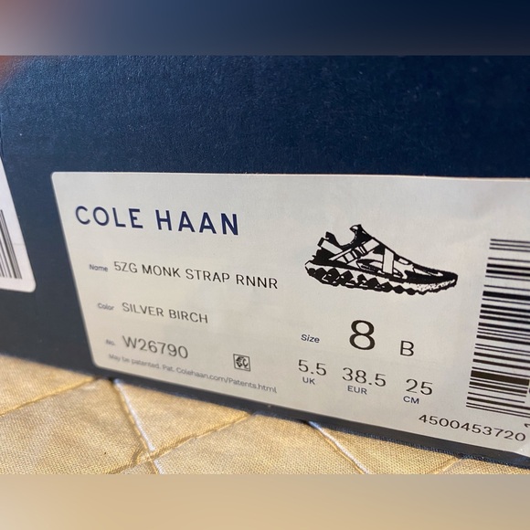 NIB Cole Haan Zerogrand Monk Strap Runners - Picture 8 of 9